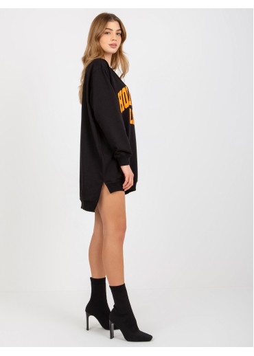 Čierna mikina Hollywood