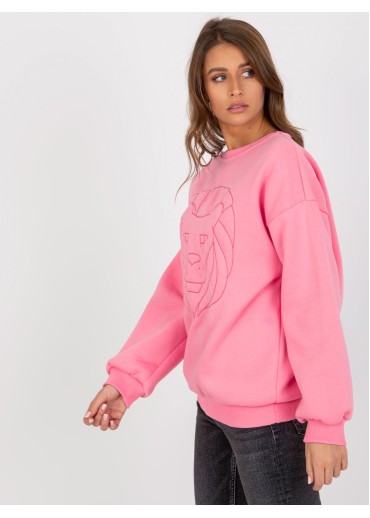 Ružová mikina lev