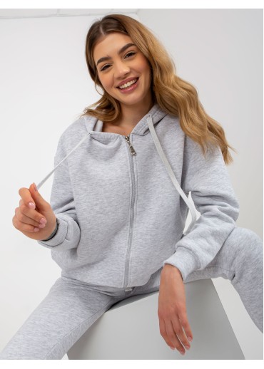 Sivá tepláková súprava