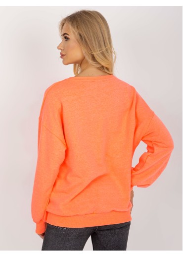 Oranžová mikina OK
