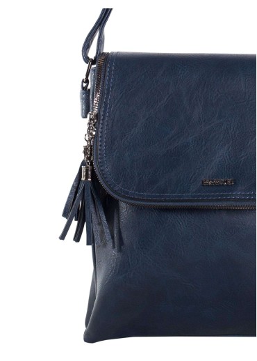 Modrá crossbody kabelka