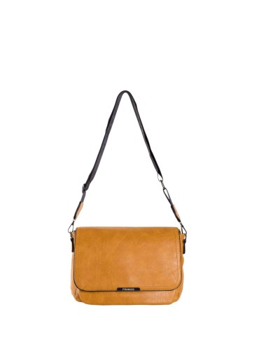 Karamelovo hnedá crossbody kabelka