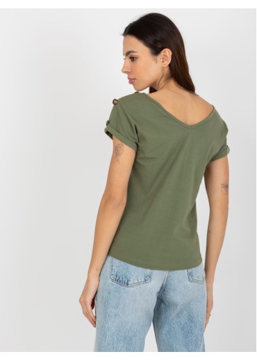 Khaki zelené tričko