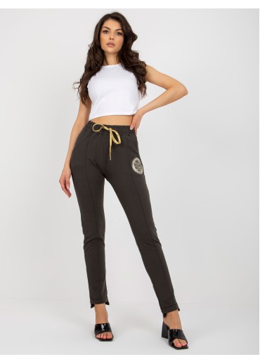 Khaki zelené tepláky