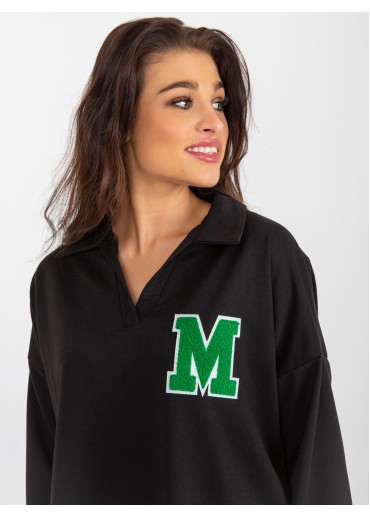 Čierna polokošeľa