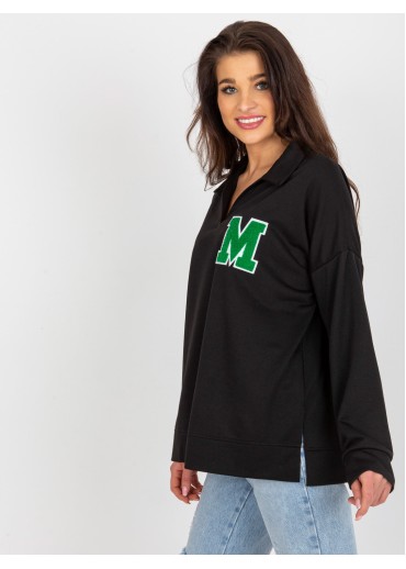 Čierna polokošeľa