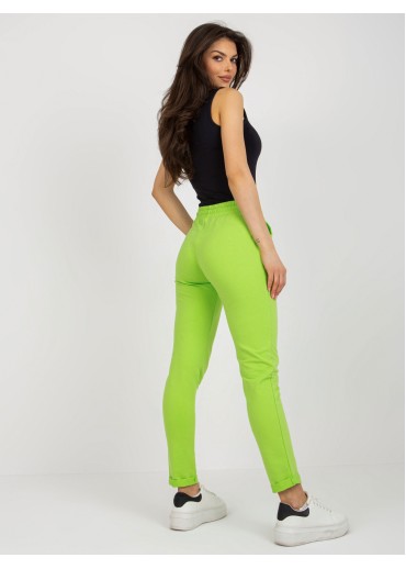 Limetkovo zelené tepláky