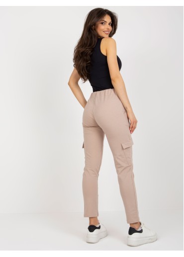 Béžovo hnedé tepláky