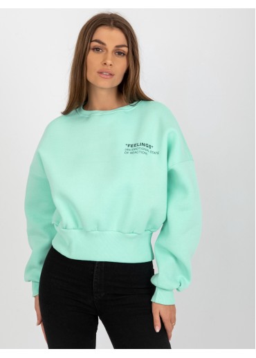 Svetlozelená mikina