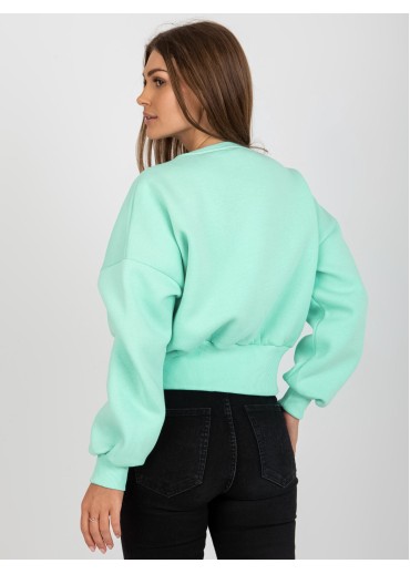 Svetlozelená mikina