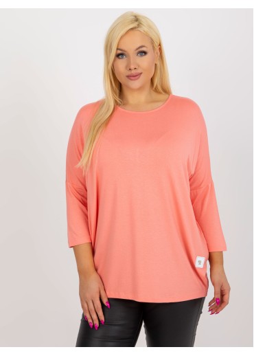 Broskyňovo ružové tričko