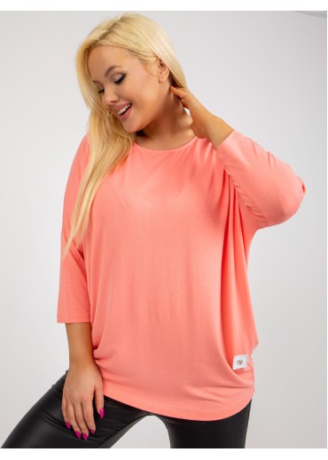 Broskyňovo ružové tričko