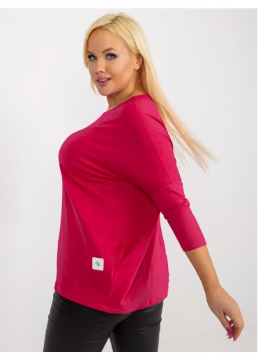 Fuchsiovo ružové tričko