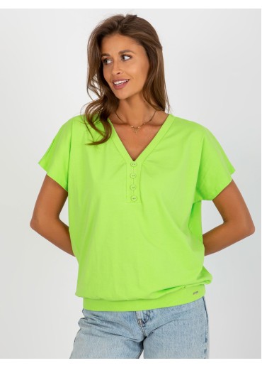 Limetkovo zelené tričko