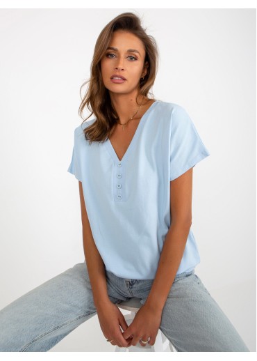 Svetlomodré tričko