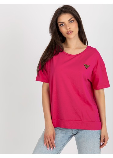 Fuchsiovo ružové tričko