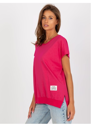 Fuchsiovo ružové tričko