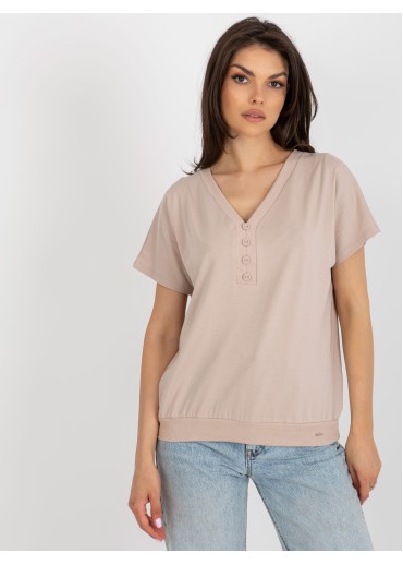 Béžovo hnedé tričko