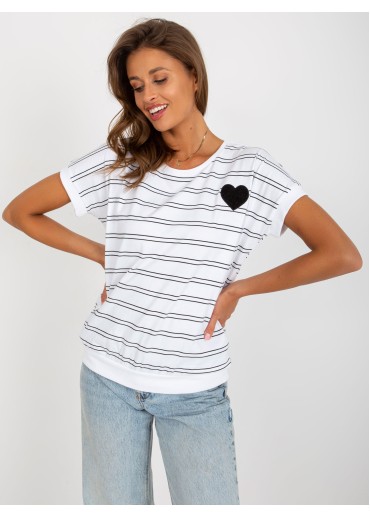 Čierne tričko srdce