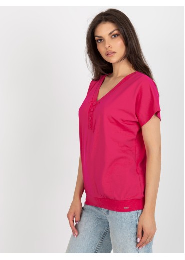 Fuchsiovo ružové tričko