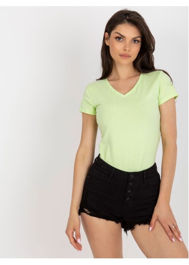 Limetkovo zelené basic tričko