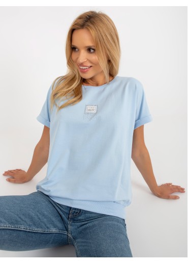 Svetlomodré tričko