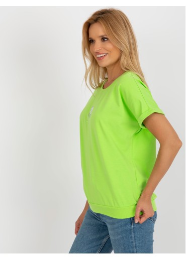 Limetkovo zelené tričko