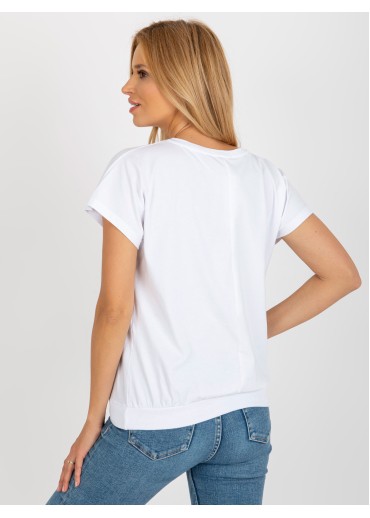 Biele tričko pierka