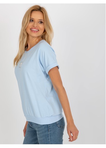 Svetlomodré tričko
