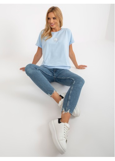 Svetlomodré tričko