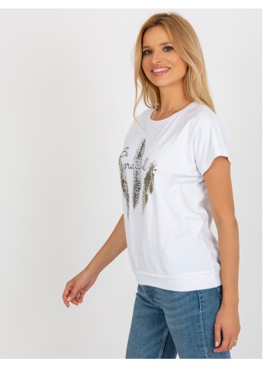 Biele tričko pierka