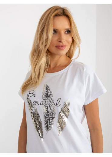 Biele tričko pierka