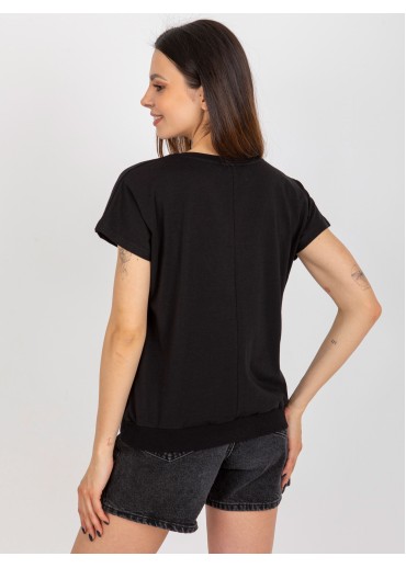 Čierne tričko s potlačou