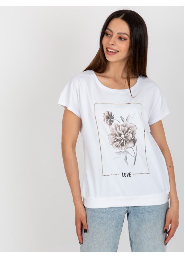 Biele tričko Love