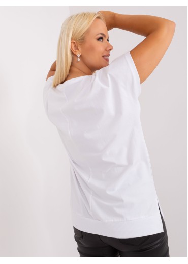 Svetlomodré tričko s potlačou