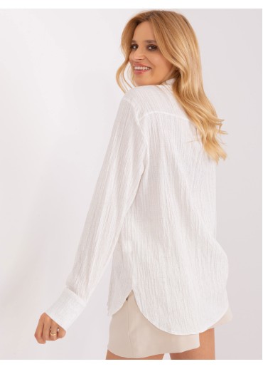 Smotanovo biela ľahká košeľa