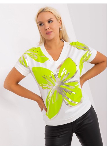 Zelené tričko s potlačou