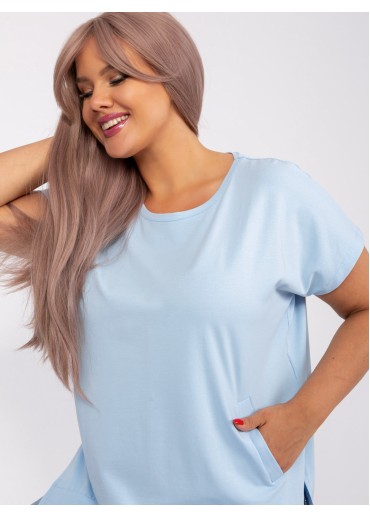 Svetlomodré tričko