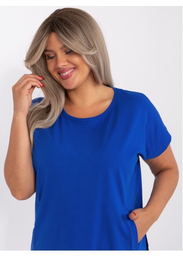 Kobaltovo modré tričko