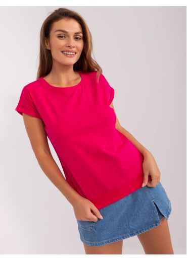 Fuchsiovo ružové tričko