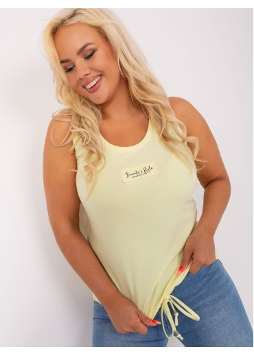 Vanilkovo žltý top
