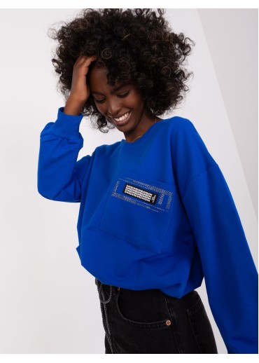 Kobaltovo modré tričko