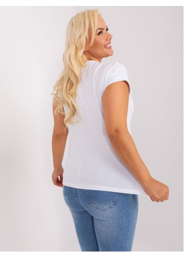 Biele tričko s potlačou