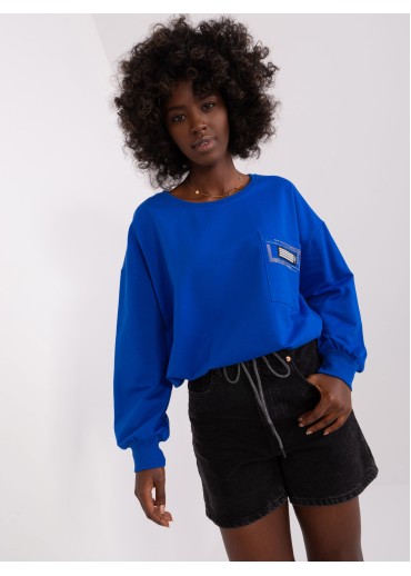 Kobaltovo modré tričko