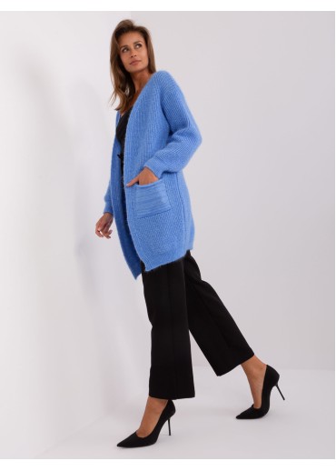 Svetlomodrý kardigán