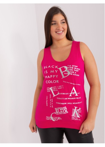 Fuchsiovo ružový top