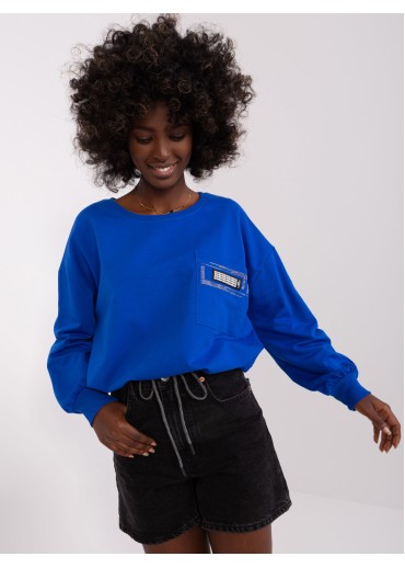 Kobaltovo modré tričko