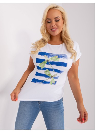 Biele tričko s potlačou