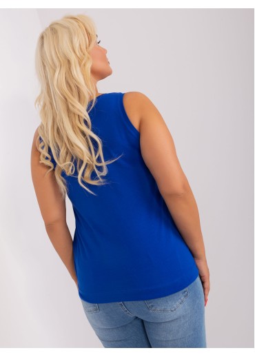 Kobaltovo modrý top