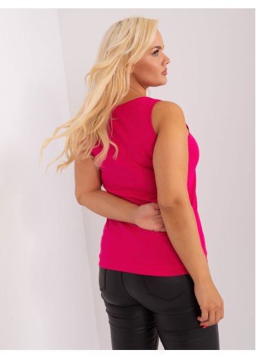 Fuchsiovo ružový top